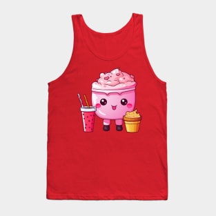 kawaii Ice cream  T-Shirt cute Candy food gilrl Tank Top